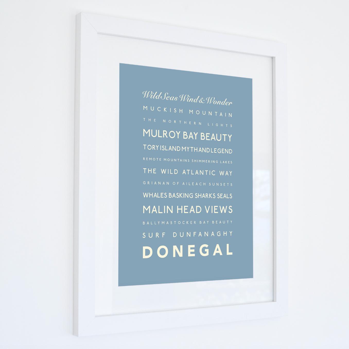 Donegal Typographic Print-SeaKisses