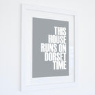 Dorset Time Typographic Print-SeaKisses