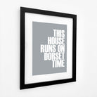 Dorset Time Typographic Print-SeaKisses
