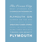 Plymouth Typographic Print-SeaKisses