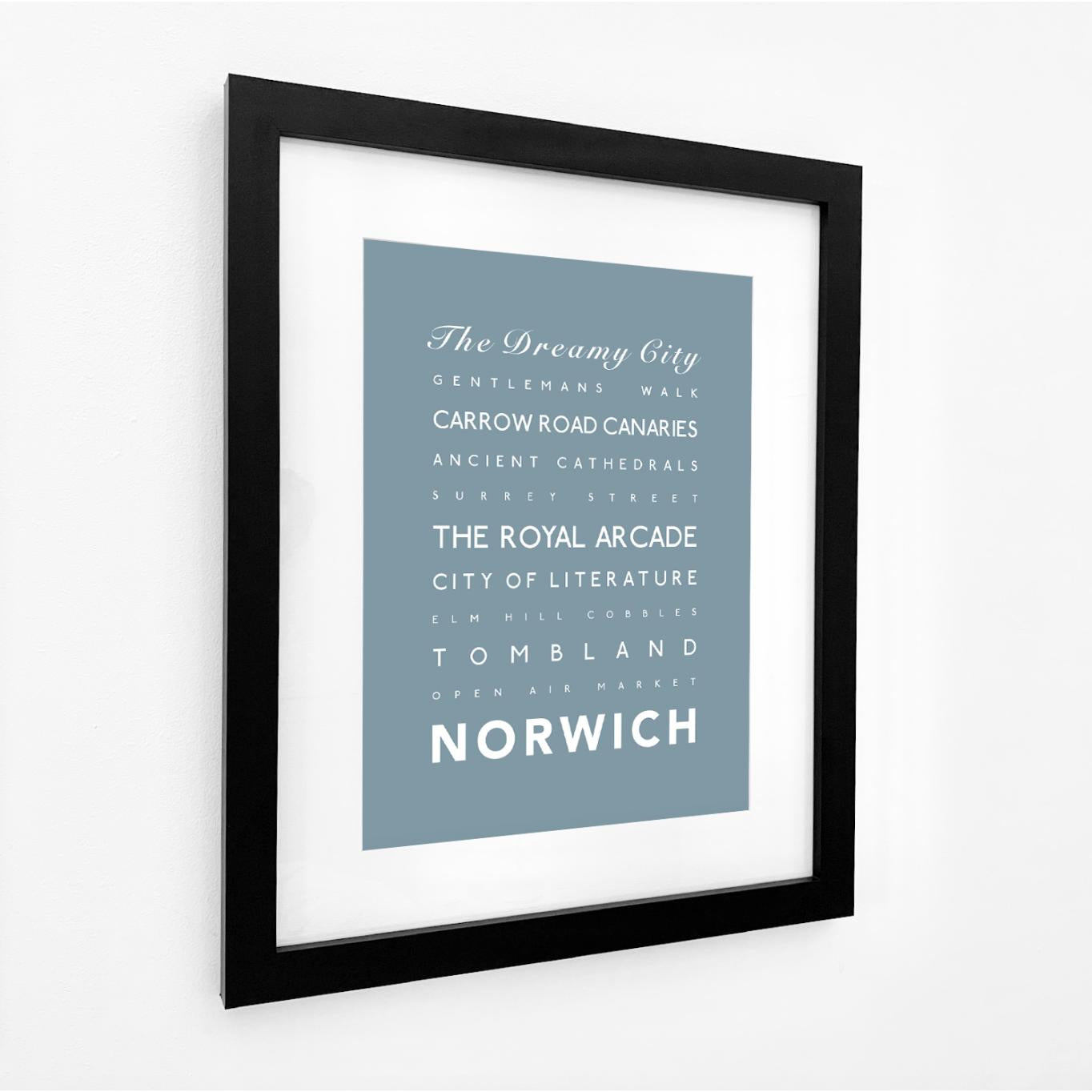 Norwich Typographic Print-SeaKisses