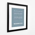 Norwich Typographic Print-SeaKisses