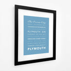 Plymouth Typographic Print-SeaKisses