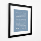 Whitstable Typographic Print-SeaKisses