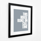 Coll Time Typographic Print-SeaKisses