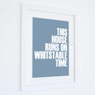 Whitstable Time Typographic Print-SeaKisses