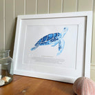 Sea Turtle Watercolour Print-SeaKisses