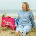 SeaKissed Sweatshirt - Sky Blue-SeaKisses