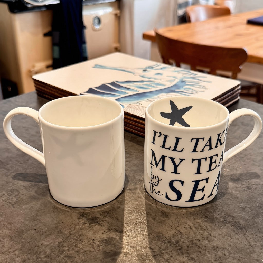Tea By the Sea Mug - Design Second-SeaKisses