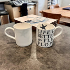 Life is Better in Flip Flops Mug - Design Second-SeaKisses