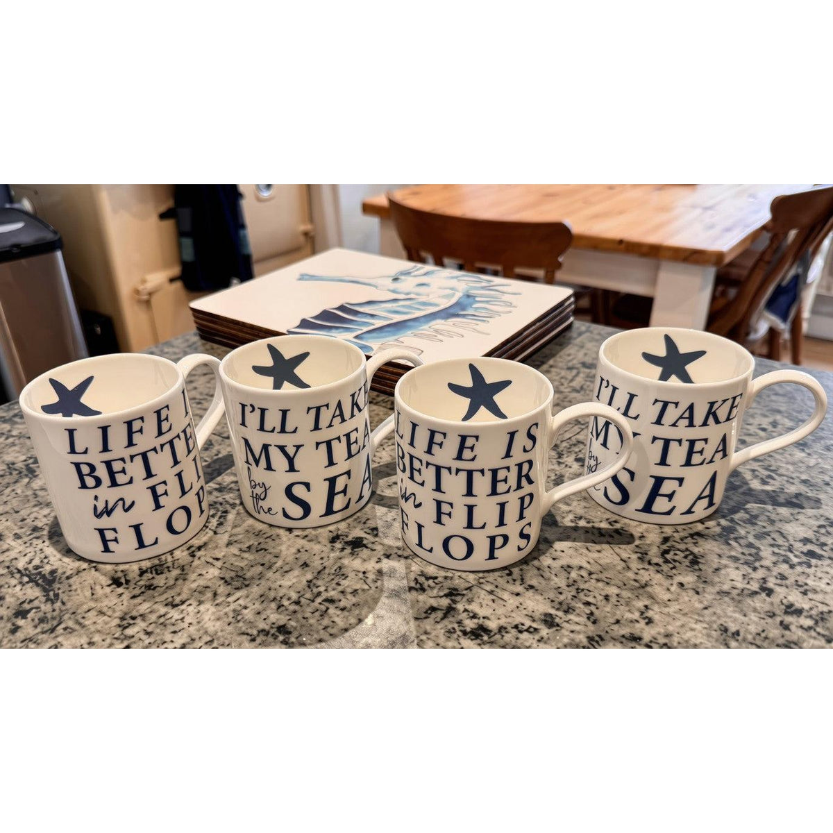 Life is Better in Flip Flops Mug - Design Second-SeaKisses