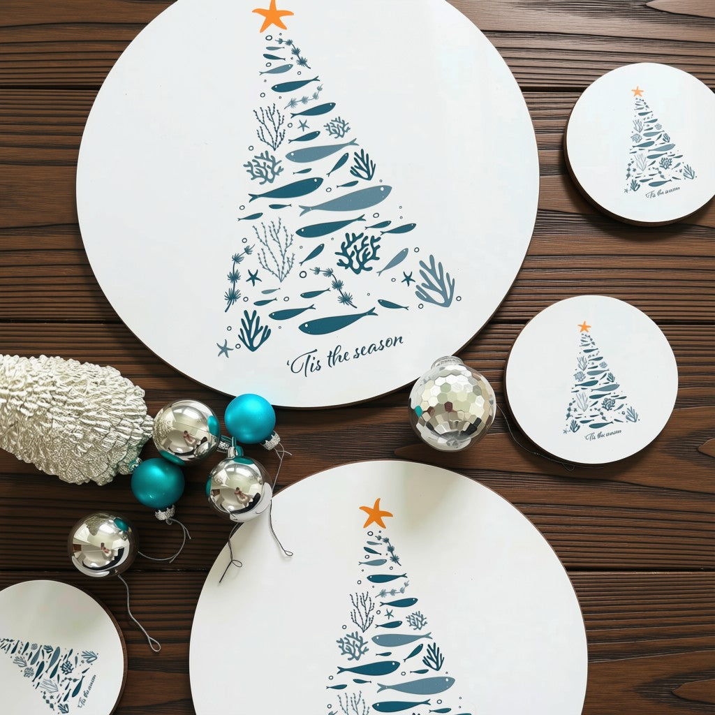 Christmas Serving Mat-SeaKisses