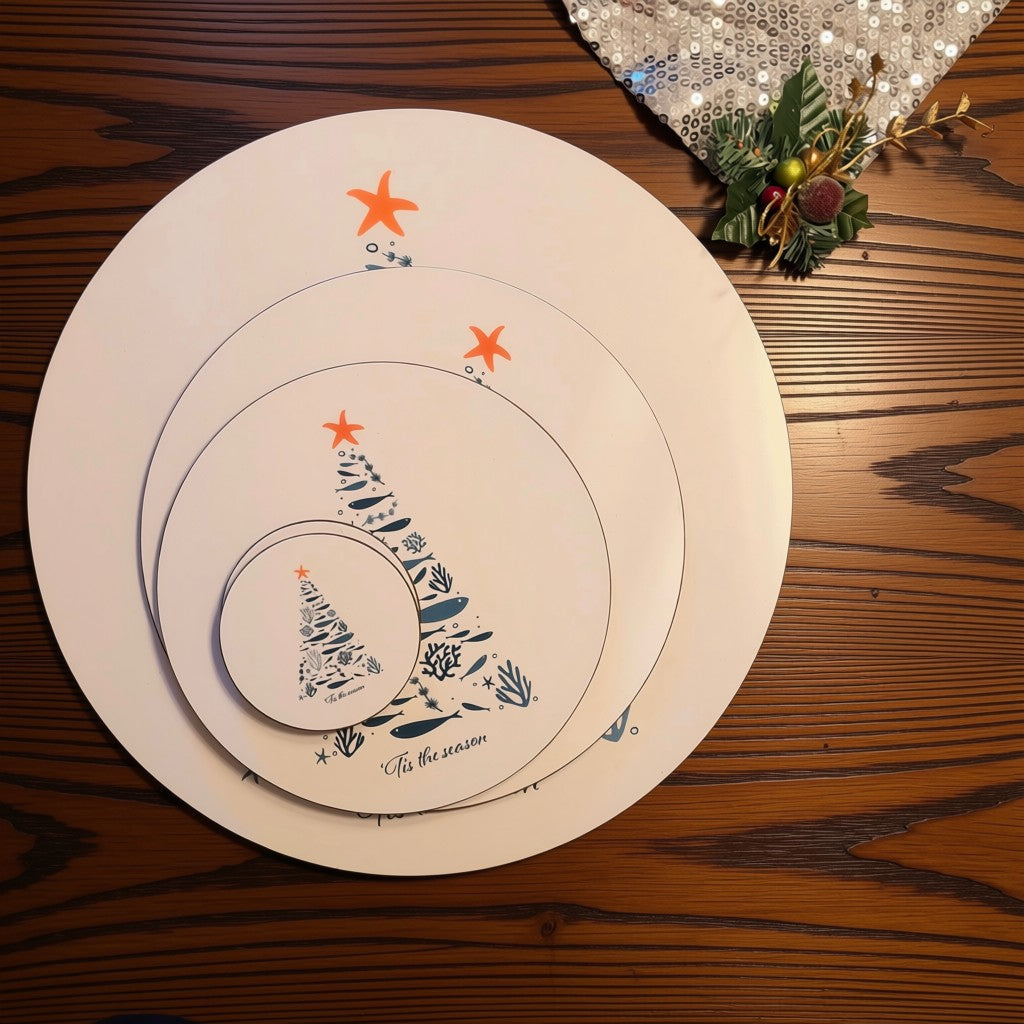 Christmas Serving Mat-SeaKisses