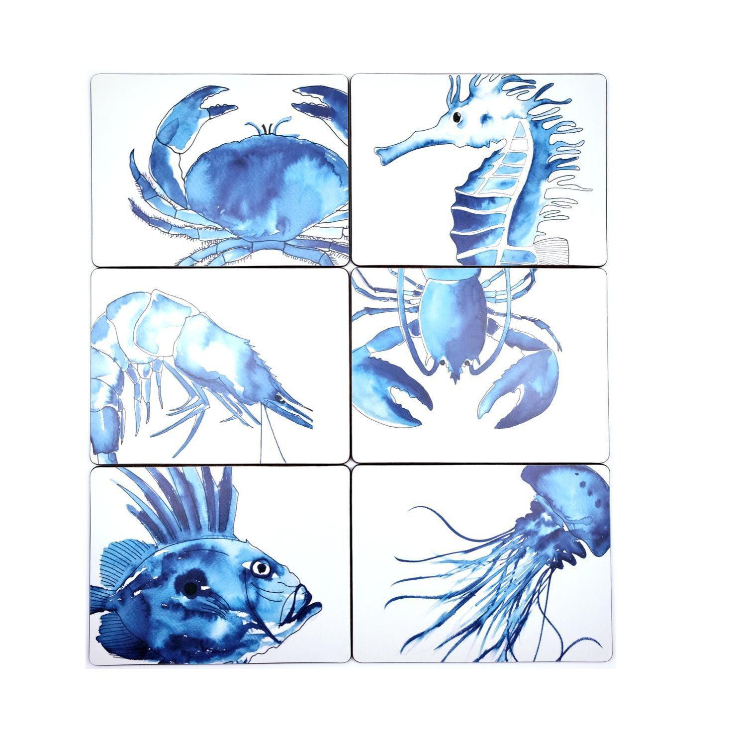 SeaLife Design Placemats - pack 6-SeaKisses