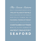 Seaford Typographic Print-SeaKisses