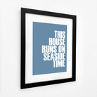 Seaside Time Typographic Print-SeaKisses