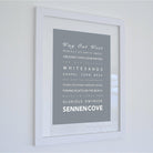 Sennen Cove Typographic Print-SeaKisses