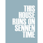 Sennen Time Typographic Print-SeaKisses