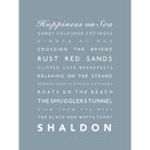 Shaldon Typographic Print-SeaKisses