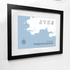 Solva Coastal Map Print-SeaKisses