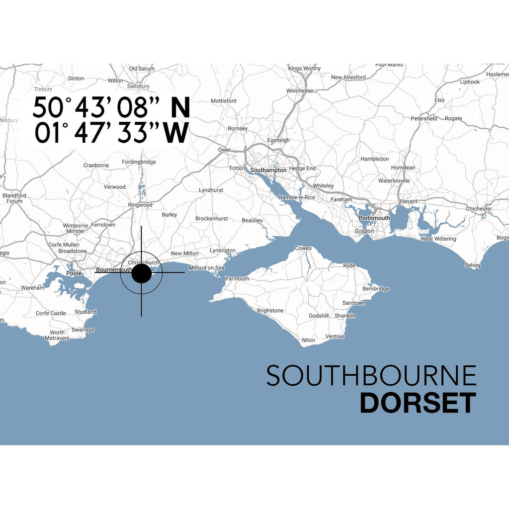 Southbourne Landmark Map-SeaKisses