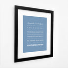 Southend-on-Sea Typographic Print-SeaKisses