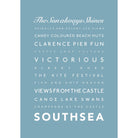 Southsea Typographic Print-SeaKisses