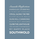 Southwold Typographic Print-SeaKisses