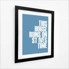 St Ives Time Typographic Print-SeaKisses