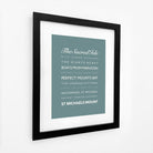 St Michael's Mount Typographic Print-SeaKisses