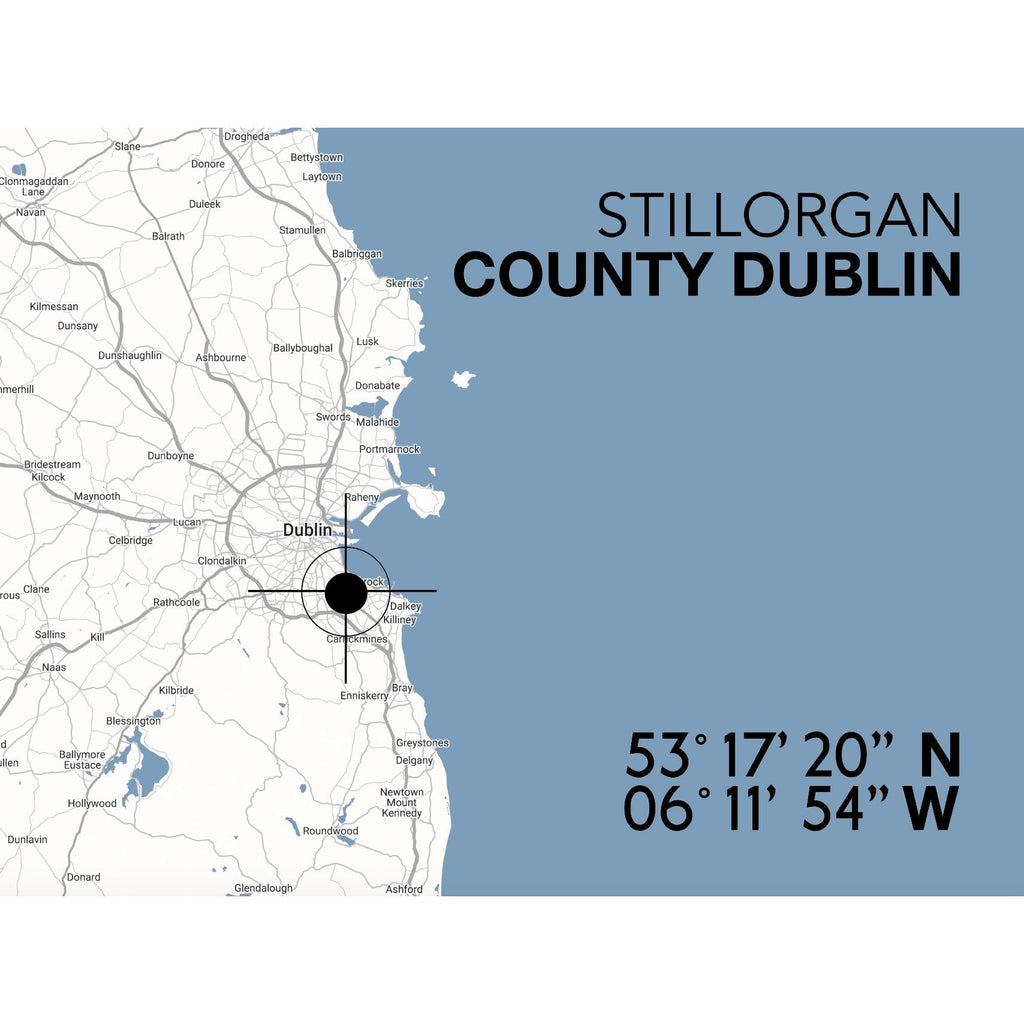 Stillorgan Landmark Map-SeaKisses