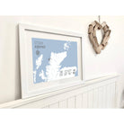 Stoer Coastal Map Print-SeaKisses