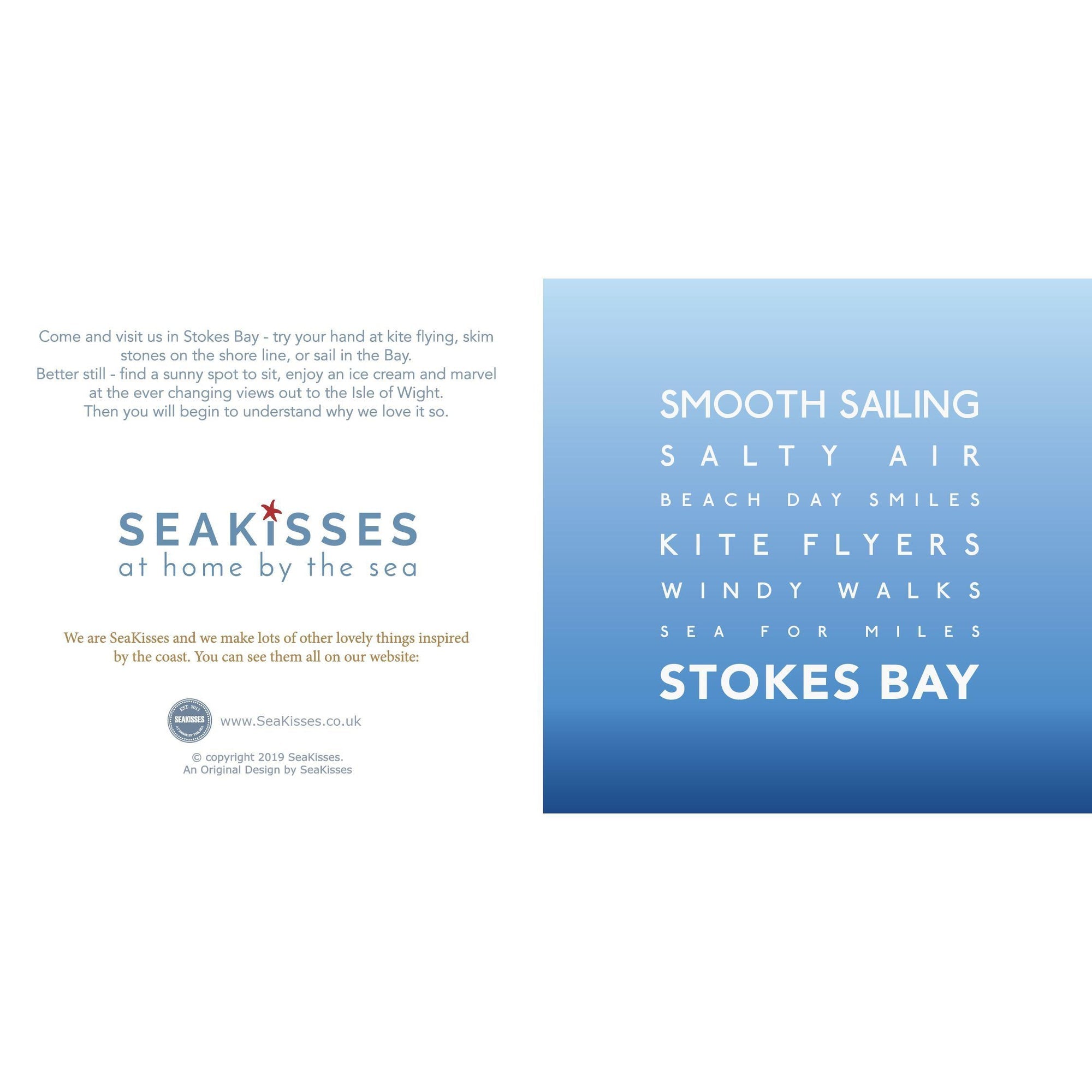 Stokes Bay - Greeting Card-SeaKisses