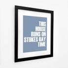 Stokes Bay Time Typographic Print-SeaKisses