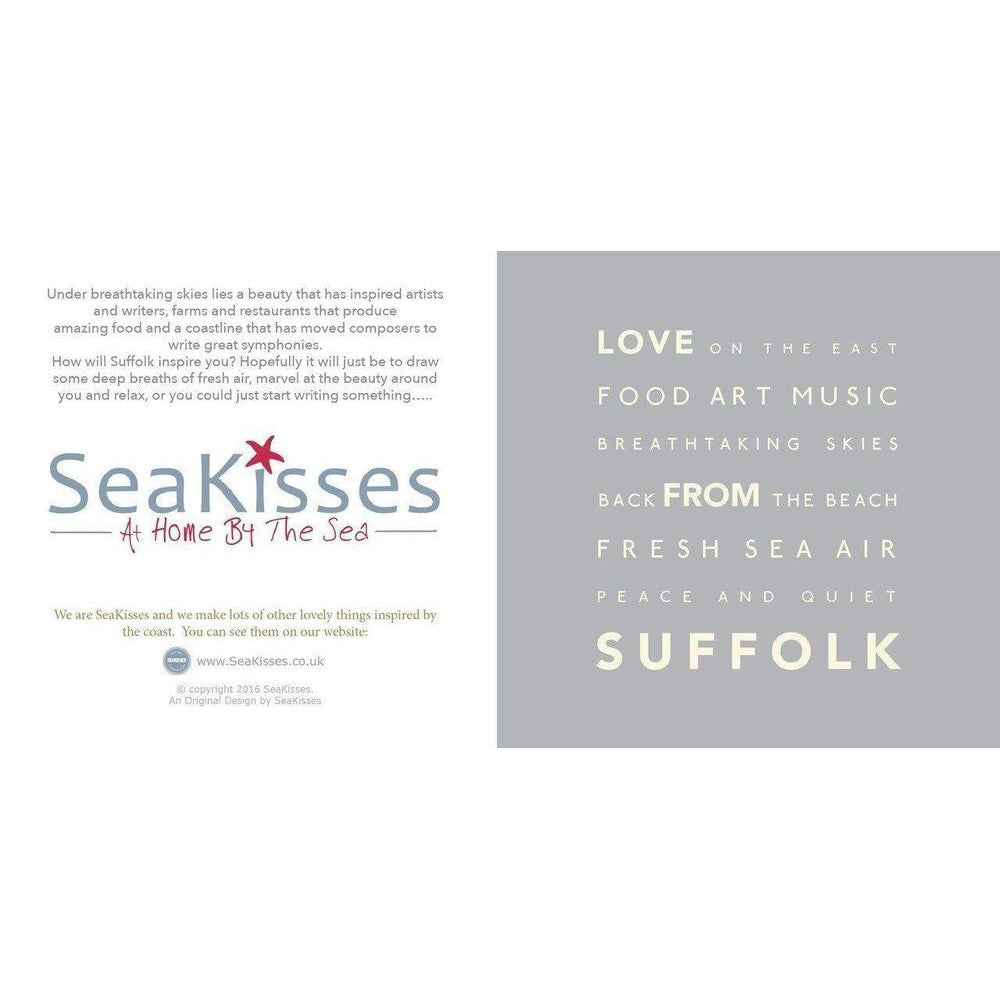 Suffolk - Greeting Card-SeaKisses