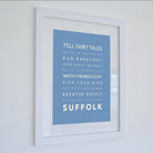 Suffolk Typographic Print-SeaKisses