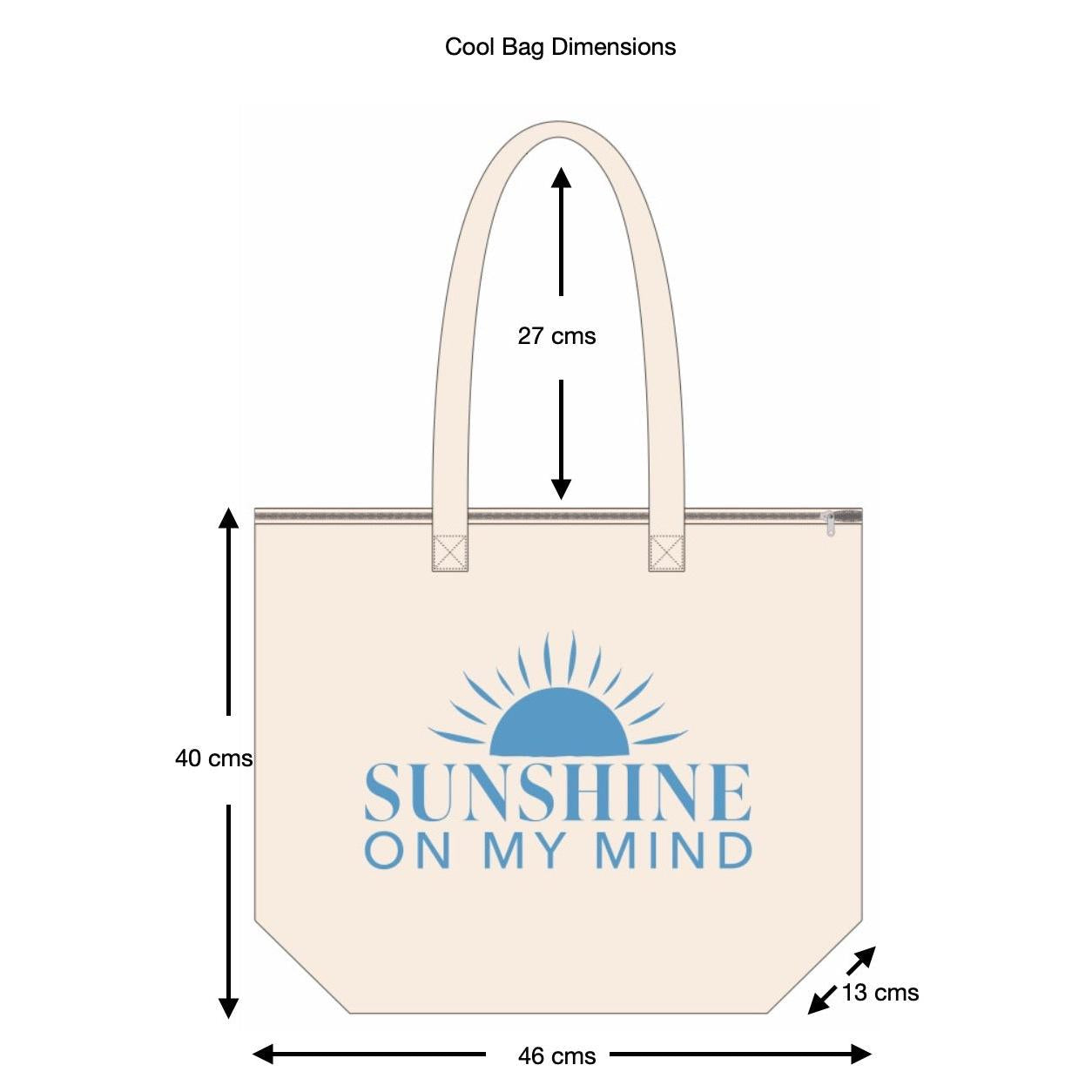Sunshine On My Mind Cool Bag - Slight Second-SeaKisses