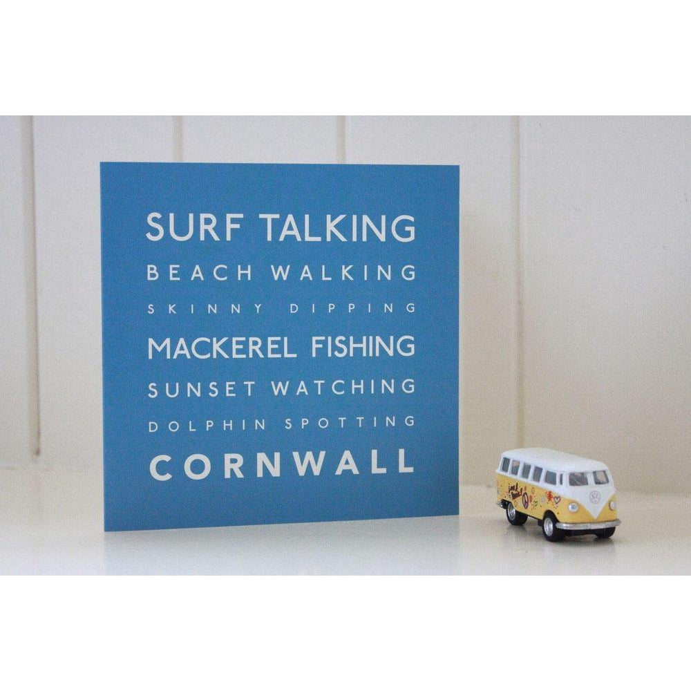 Surf Talking - Greeting Card-SeaKisses