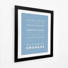 Swanage Typographic Print-SeaKisses