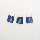 The Blue Christmas Tree Card - Pack of 5-SeaKisses