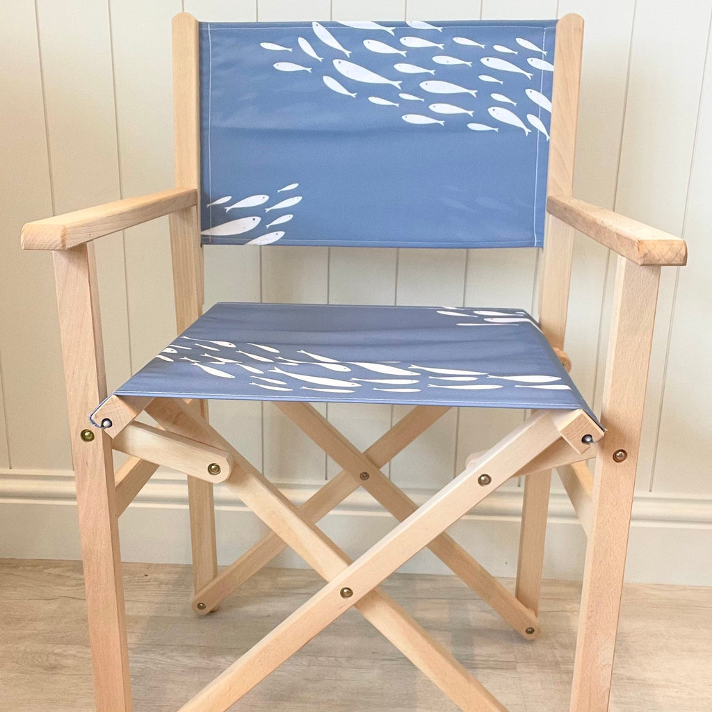 The Coastal Director's Chair-SeaKisses