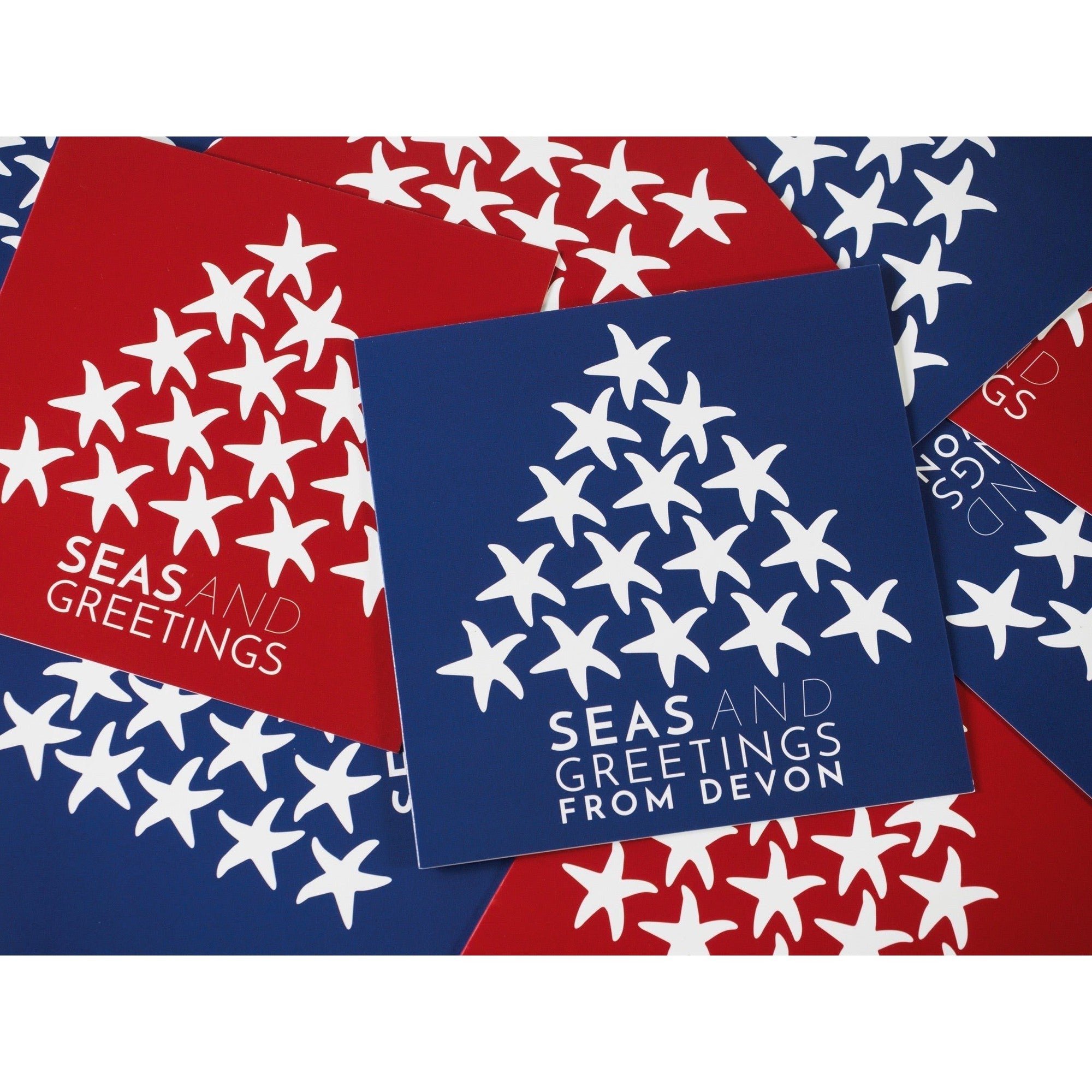 The Devon Christmas Card - Pack of 5-SeaKisses