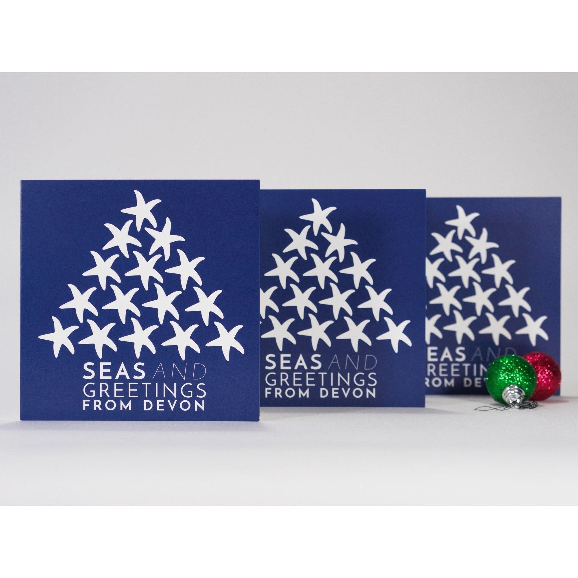 The Devon Christmas Card - Pack of 5-SeaKisses