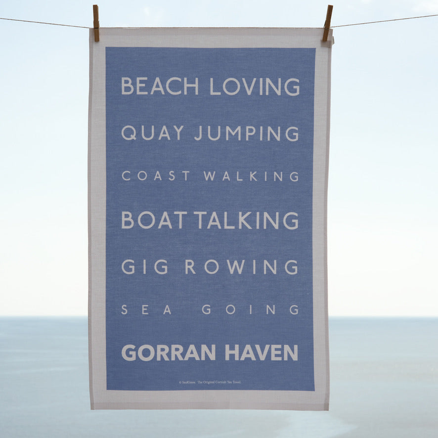 The Gorran Haven Tea Towel-SeaKisses