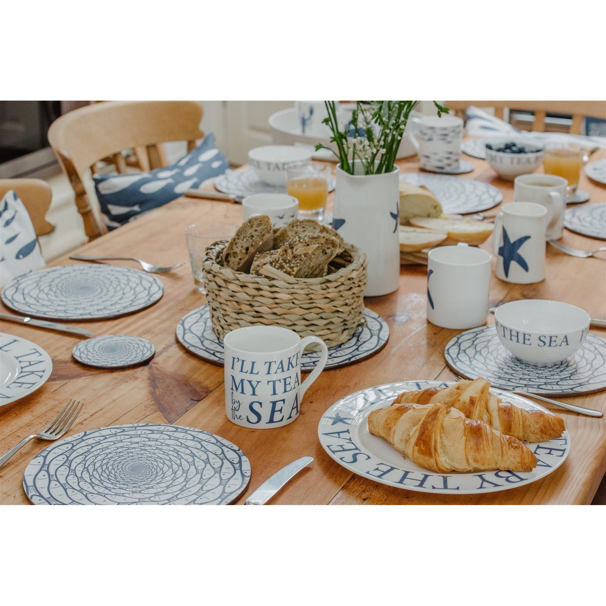 The Pilchard Pool Placemat - Slight Second-SeaKisses