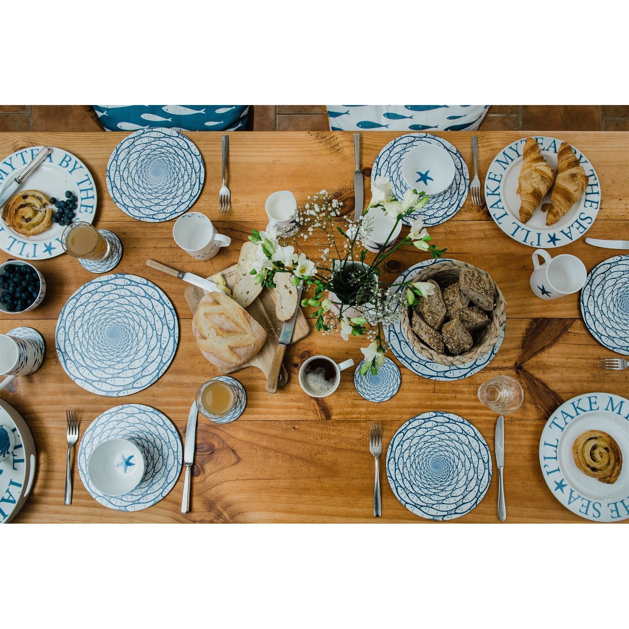The Pilchard Pool Serving Mat - Slight Second-SeaKisses