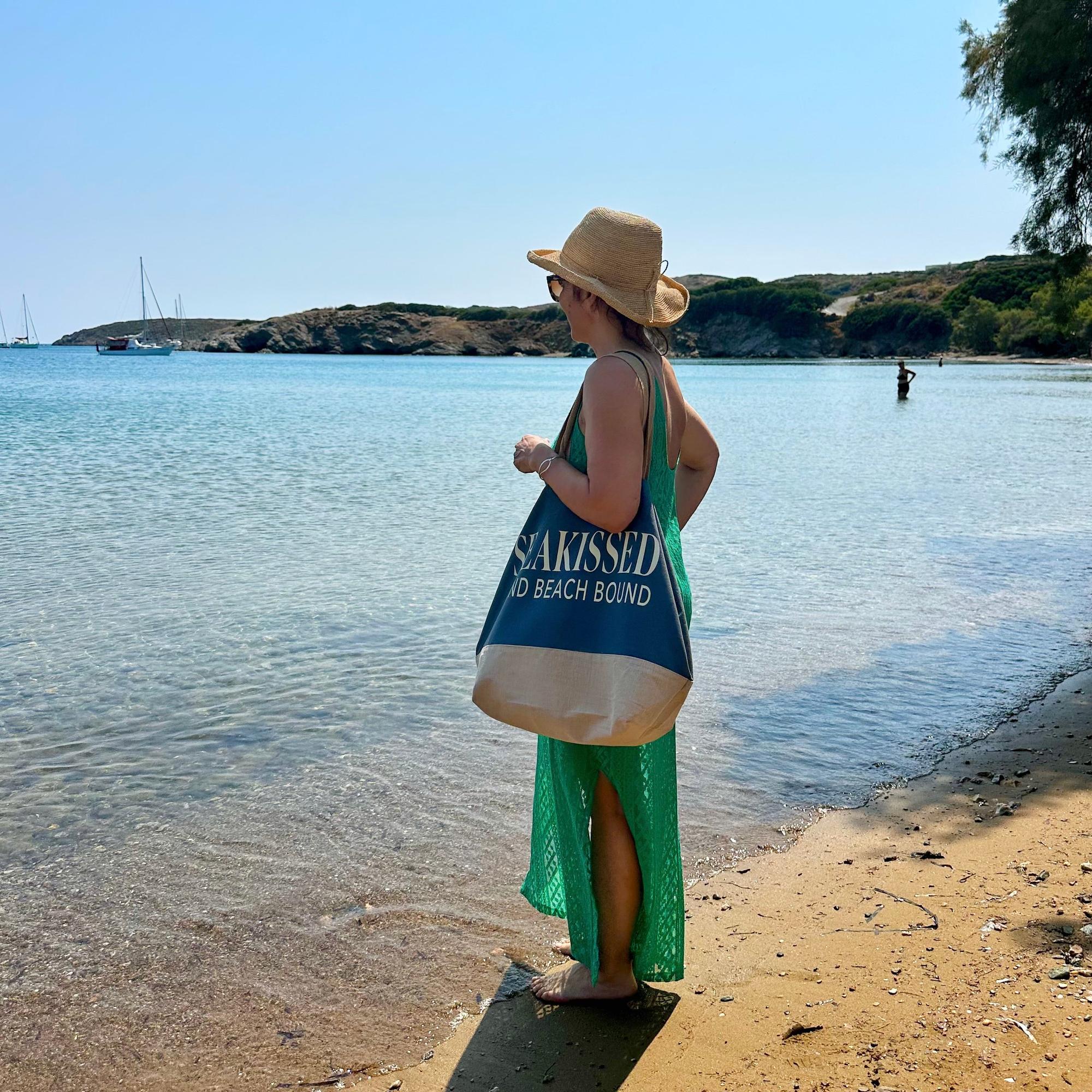 The SeaKissed XL Beach Bag - Slight Second-SeaKisses