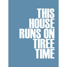 Tiree Time Typographic Print-SeaKisses