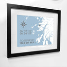 Tobermory Coastal Map Print-SeaKisses