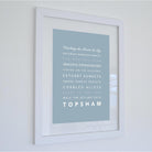 Topsham Typographic Print-SeaKisses